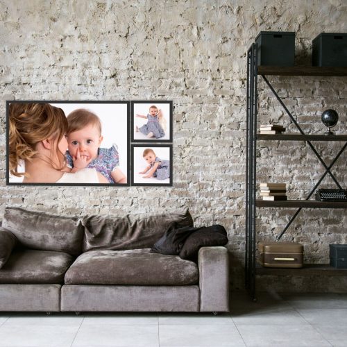 Mother and baby portrait - sitter photography