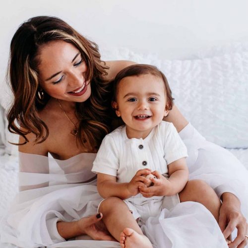 baby photoshoot with Mummy (1)