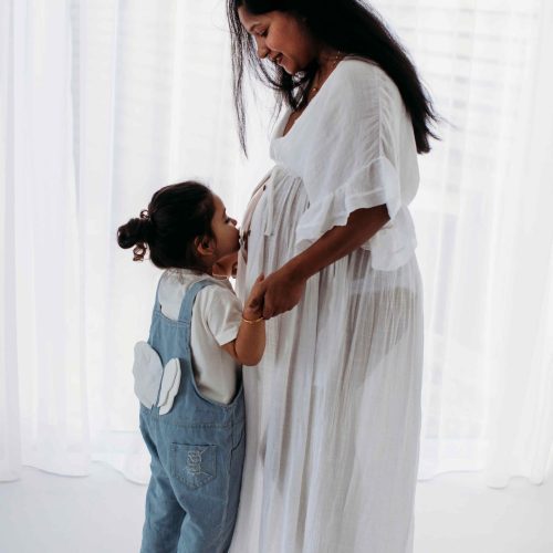 A maternity photoshoot in Newcastle Upon Tyne