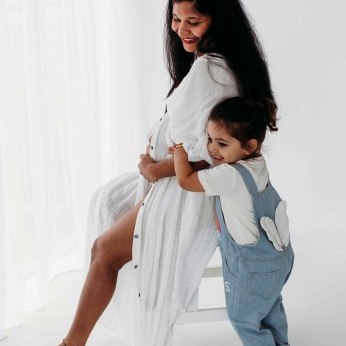 A maternity photoshoot in Newcastle Upon Tyne